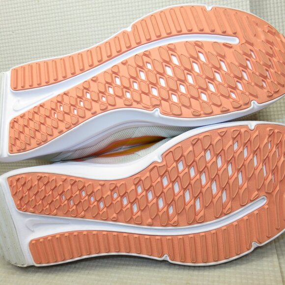 Nike Downshifter 12 DD9294-101 White Running Shoes Sneakers Womens Size 9 - Picture 8 of 13